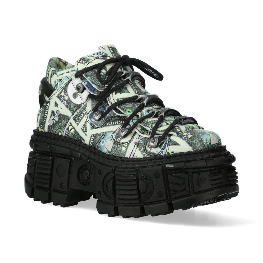 New Rock - M106WALLC6 Lage schoenen - Groen